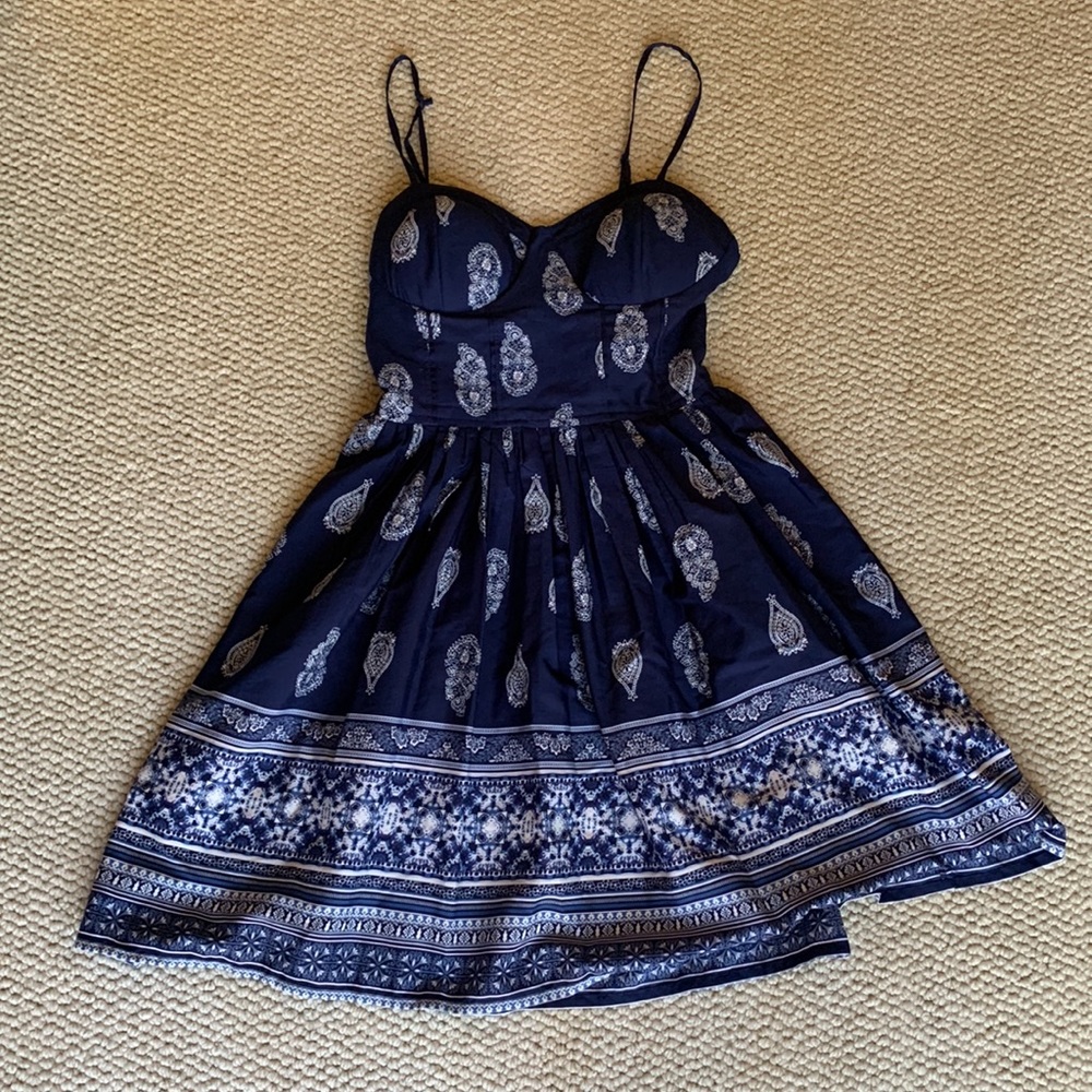 Band of Gypsies Multicolor Mini Dress